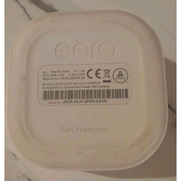 Eero  Wi-Fi Extender Beacon Model J010001 - Picture 7 of 7